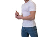 Luxury Touch Cotton Stretch T-shirt White T-2