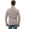 Men's Long Sleeve Button Down / Shagreen Blanc C2