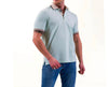 Cotton Luxe Polo Shirt Aqua P22