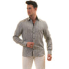 Men's Long Sleeve Button Down / Picasso Gray C5