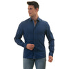 Men's Long Sleeve Button Down / Incognito Blue C6