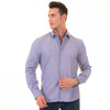 Men's Long Sleeve Button Up / Bliss Azul R2