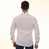 Men's Long Sleeve Button Up / Calvin White R3